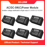 AC to DC 5W HLK-5M05C/5M12C/5M24C Step Down mini Power Supply Converter Module Switch Power Module Insert EMC Electric Circuit